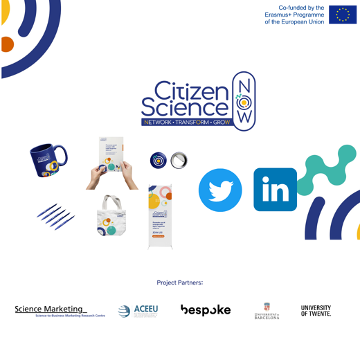 ACEEU Twitter LinkedIn Citizen Science Project Update 1200 × 1200 px